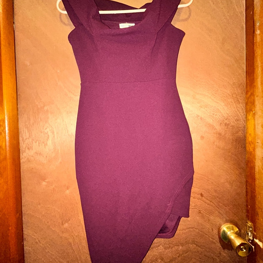 LAST CHANCE SALE, MAKE OFFER! Fashion Nova Asymmetrical Purple Dress